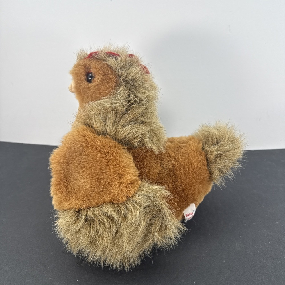 Mary Meyer Hen Chicken Plush Soft Fuzzy Stuffed Animal Toy Hen Soft RARE - Picture 3 of 8